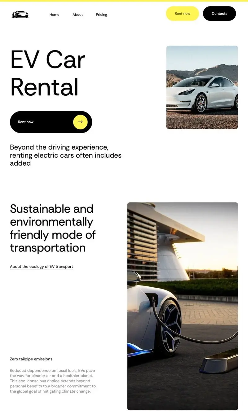 EV Car Rental