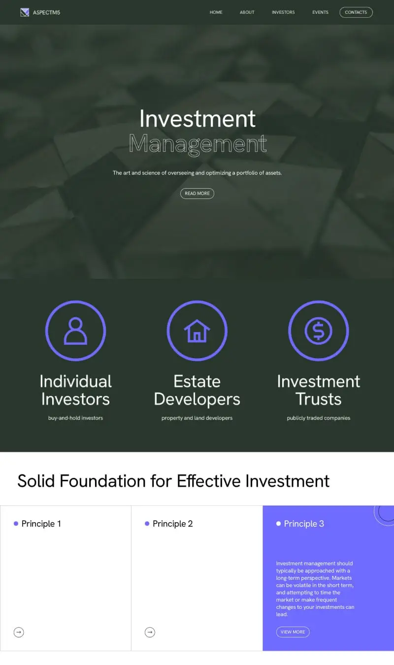 Investment Management