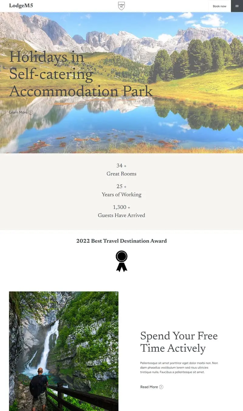 Self Catering Accommodation Park