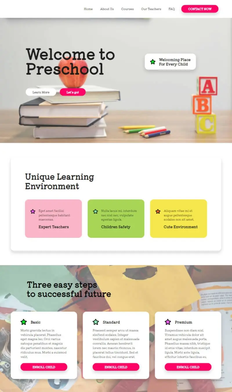 Pre-School Education