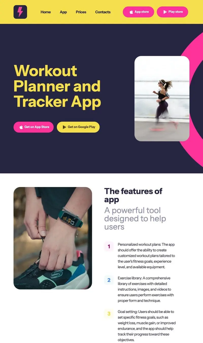 Workout Planner & Tracker App