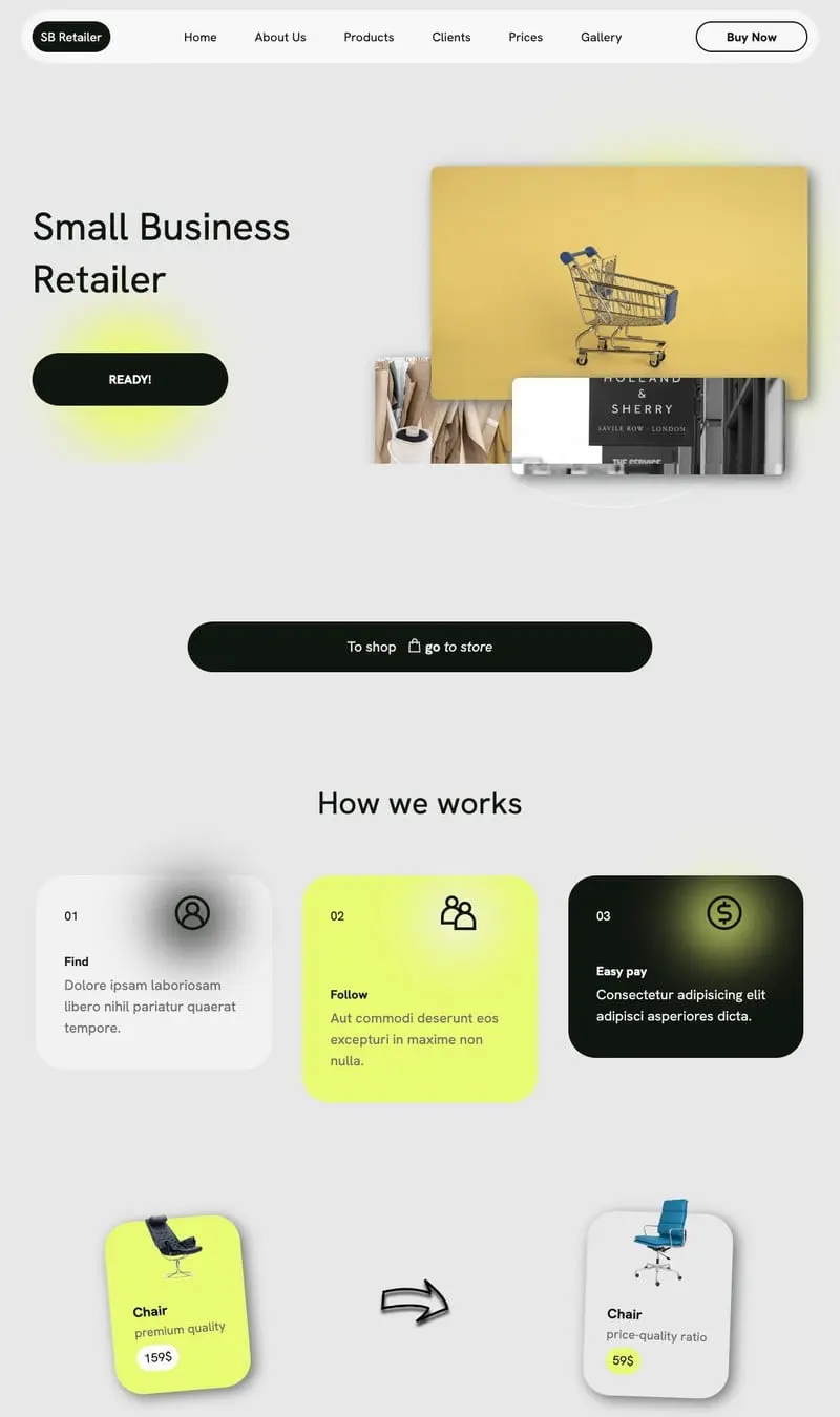 Small Business Retailer