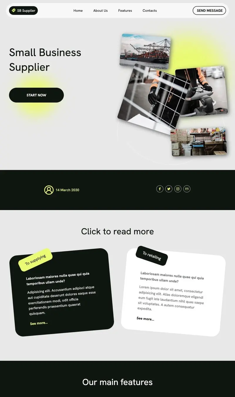 Small Business Supplier