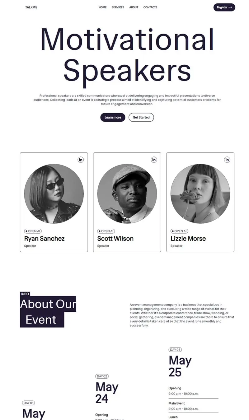 Motivational Speakers