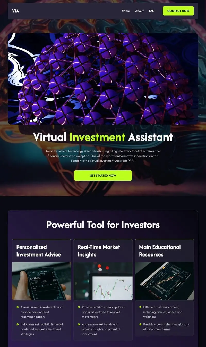 Virtual Investment Assistant