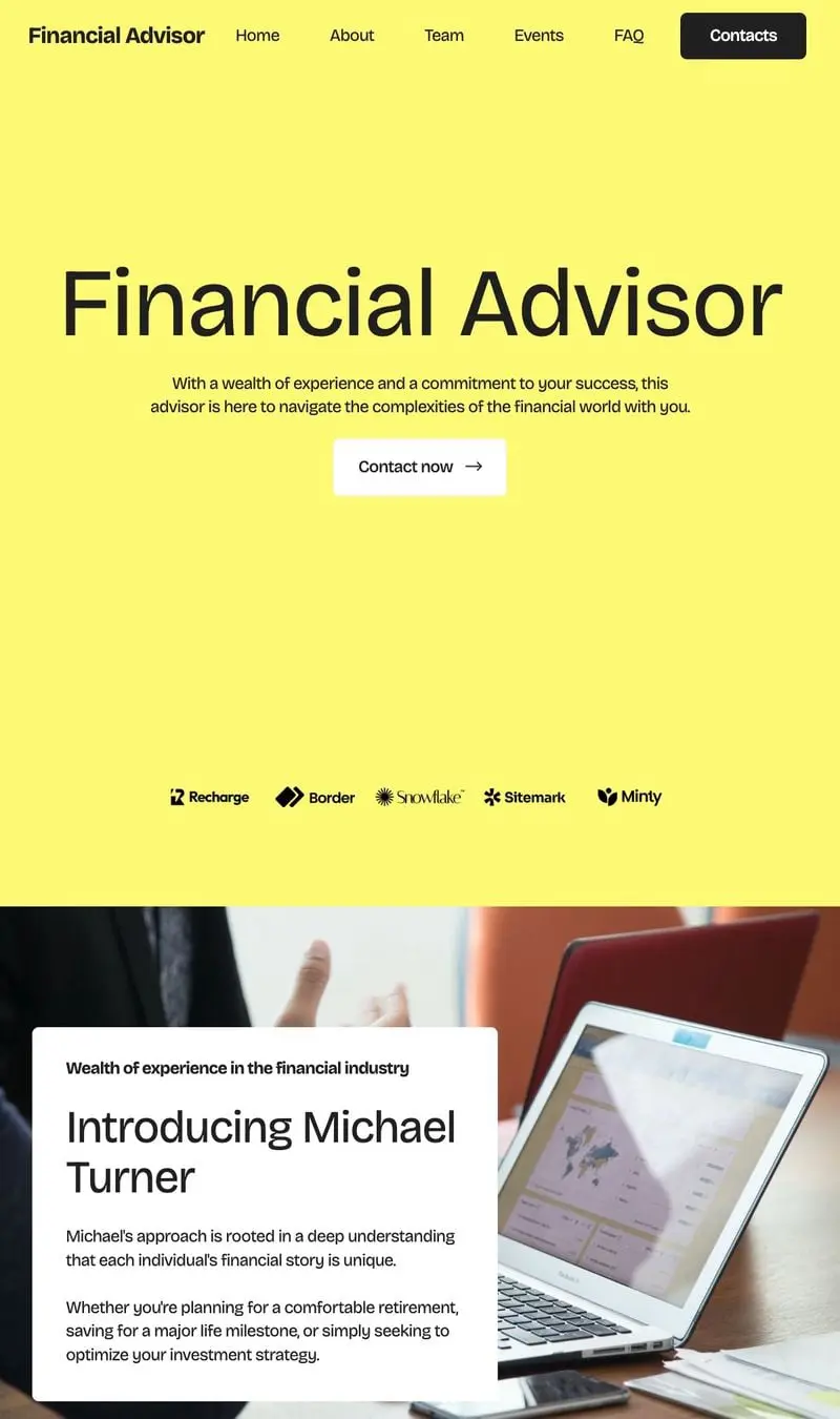 Financial Advisor