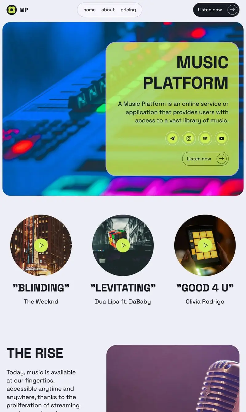 Music Platform
