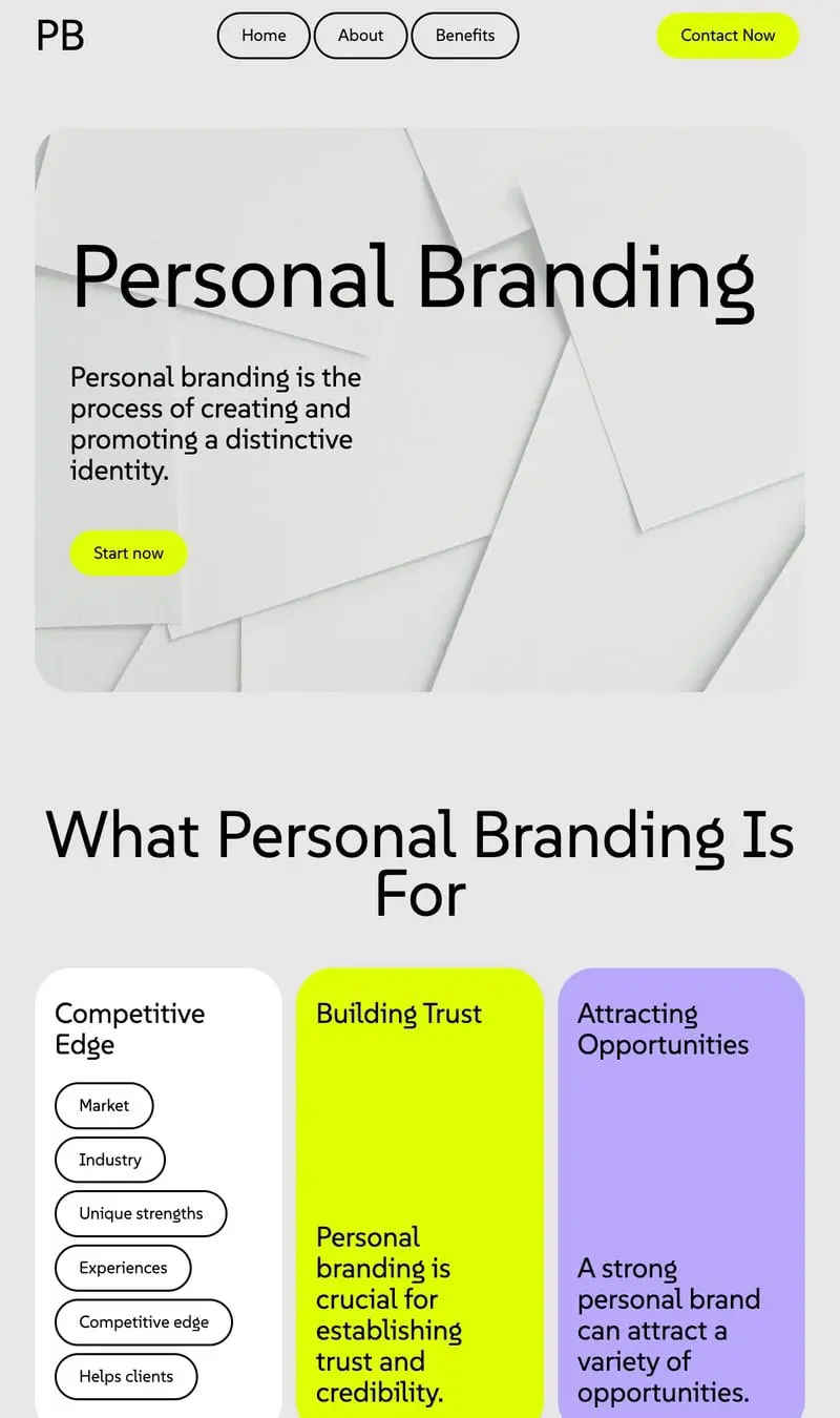 Personal Branding