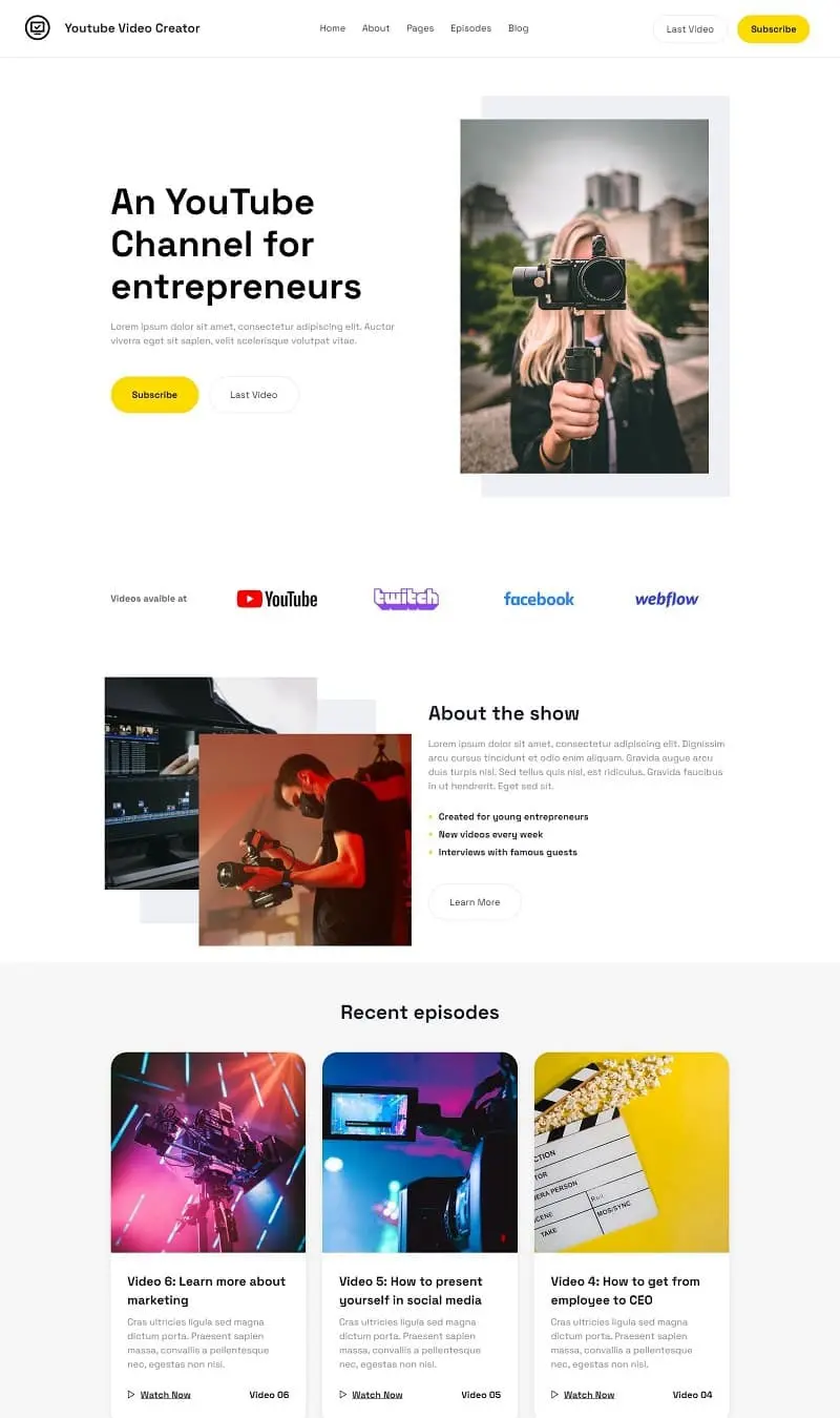 YouTube Video Creator