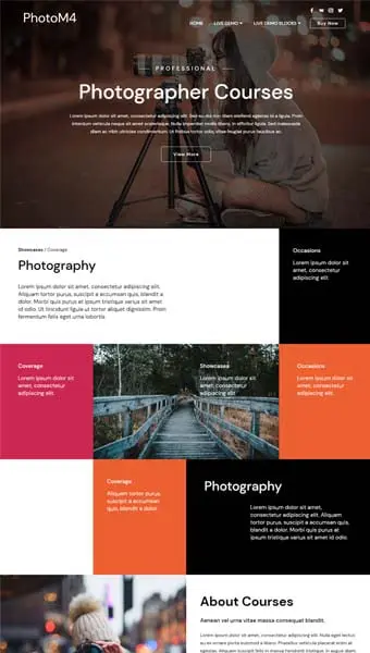 Photographer Courses